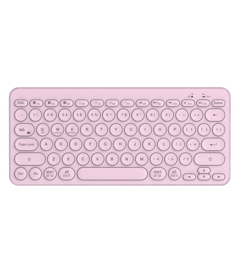 Mini 2.4G Wireless Keyboard Pink