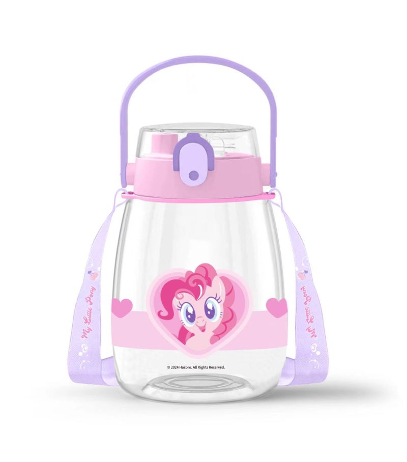 My Little Pony Collection Plastic Water Bottle With Handle & Strap 1300ml