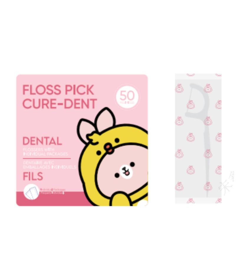 MINISO Mini Family Animal Dental Flossers 