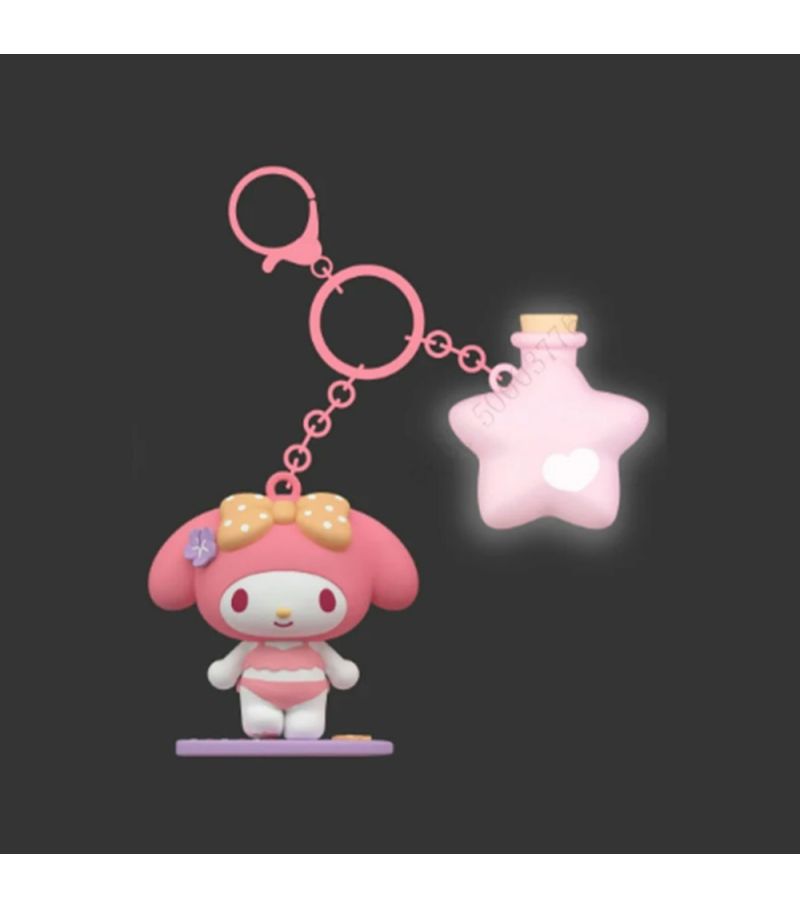 Sanrio My Melody Beach Series LED Light-up Keychain