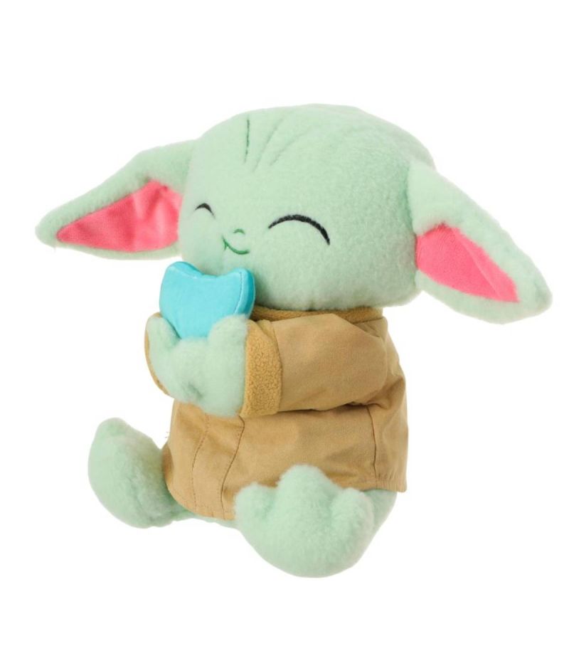 Star Wars 10 Inch Sitting Grogu Eating Maca Plush