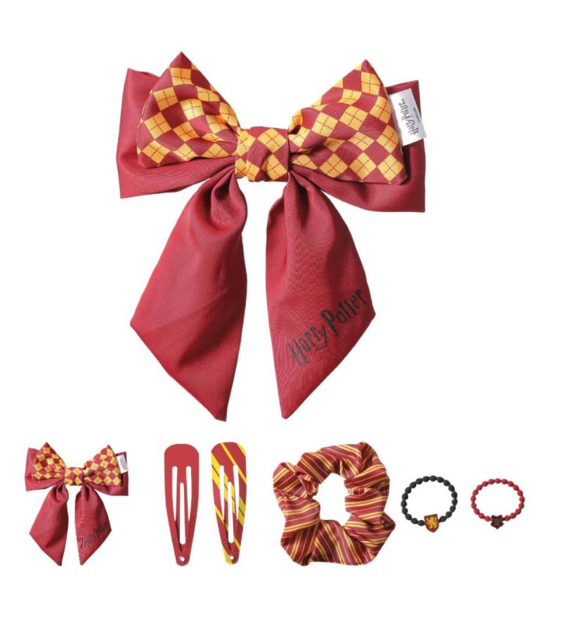 Harry Potter Hair Accessories Set 6 pcs (Gryffindor)