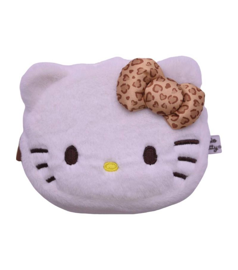Sanrio Hello Kitty & Friends Leopard Print Bowknot Coin Purse