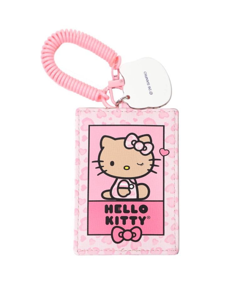 Sanrio Hello Kitty & Friends Pink Leopard Print Card Holder