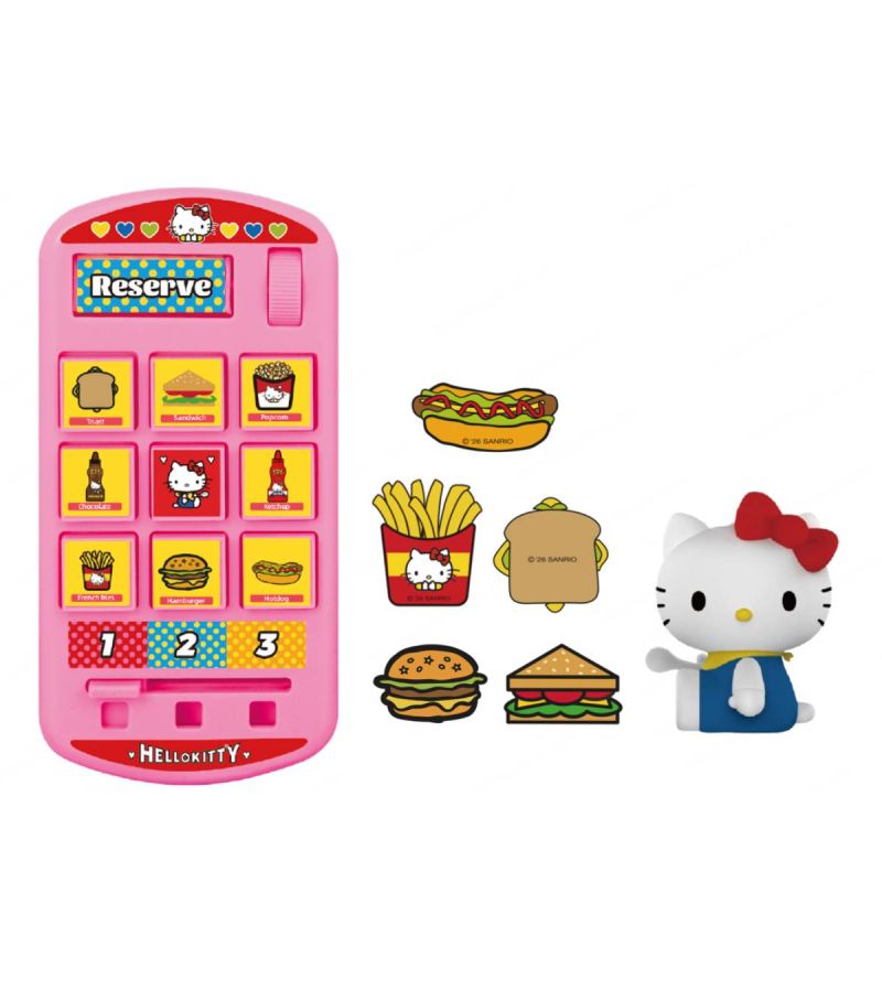 Sanrio Hello Kitty & Friends Retro Diner Collection Toy Vending Machine Kit