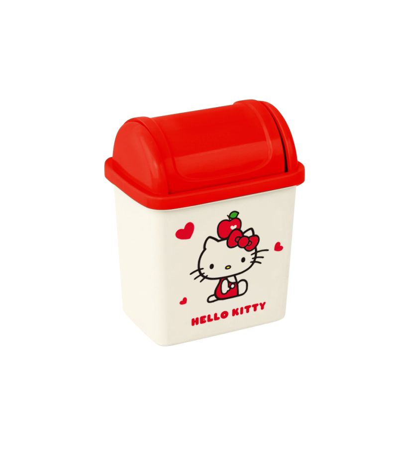 Sanrio Hello Kitty Apple Collection Desktop Trash Can