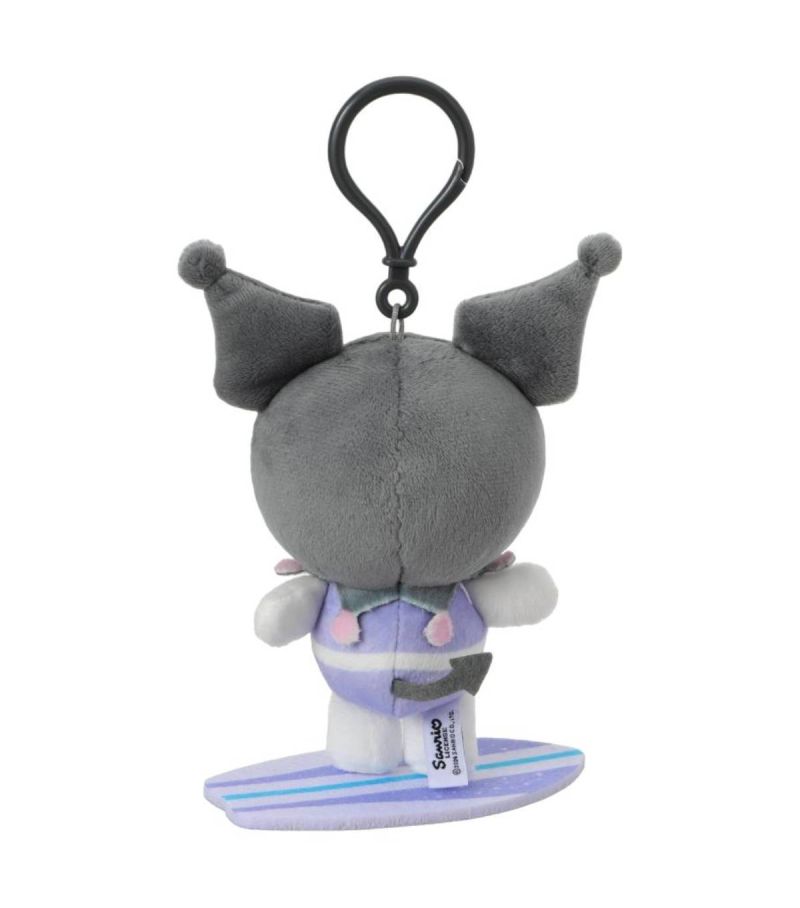 Sanrio Hello Kiity & Friends Kuromi Jump into Summer 5 Inch Plush Pendant