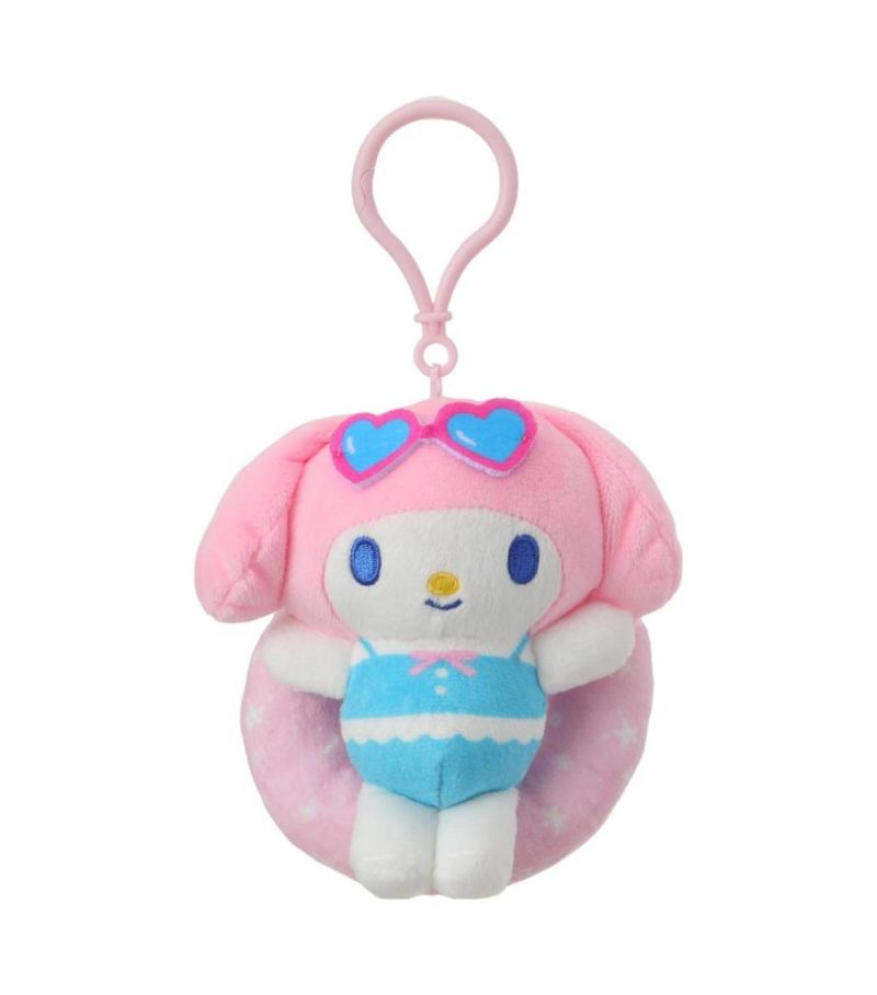 Sanrio Hello Kitty & Friends My Melody Jump into Summer 5 Inch Plush Pendant