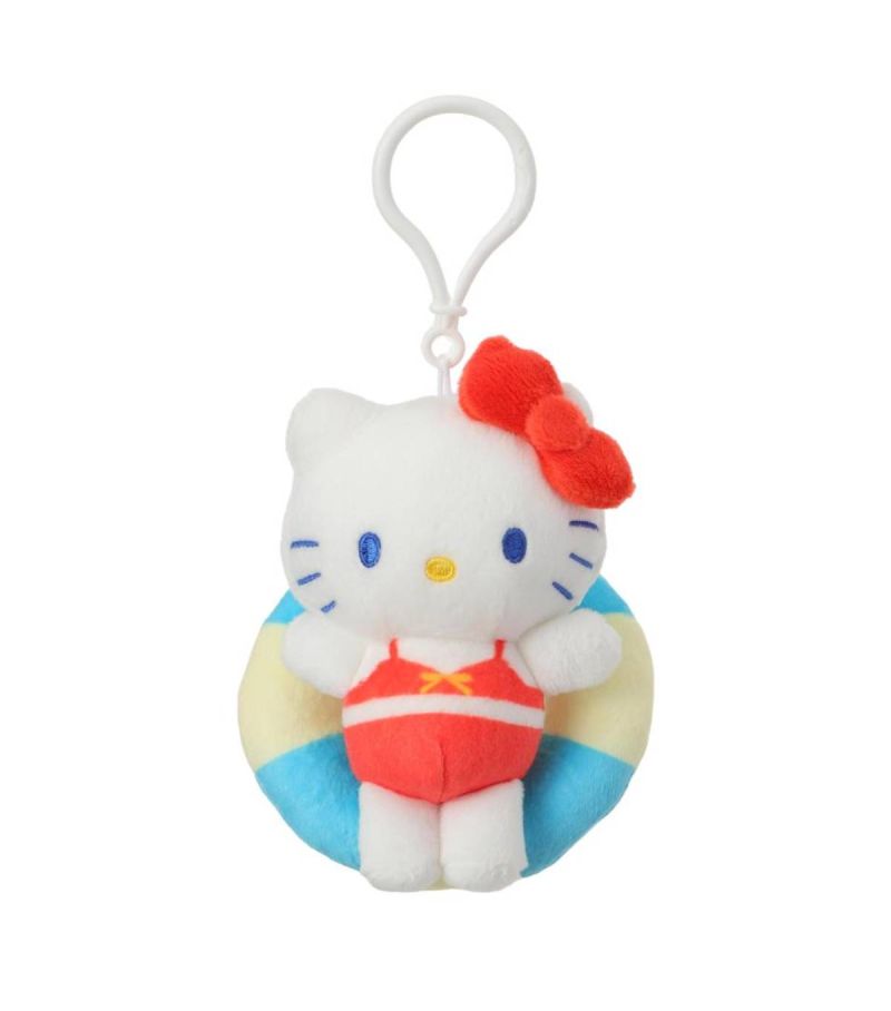 Sanrio Hello Kitty & Friends Jump into Summer 5 Inch Inflatable Ring Plush Pendant