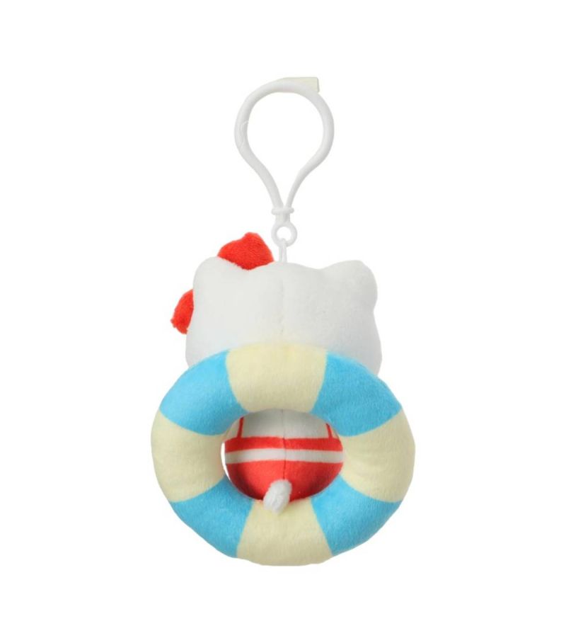Sanrio Hello Kitty & Friends Jump into Summer 5 Inch Inflatable Ring Plush Pendant