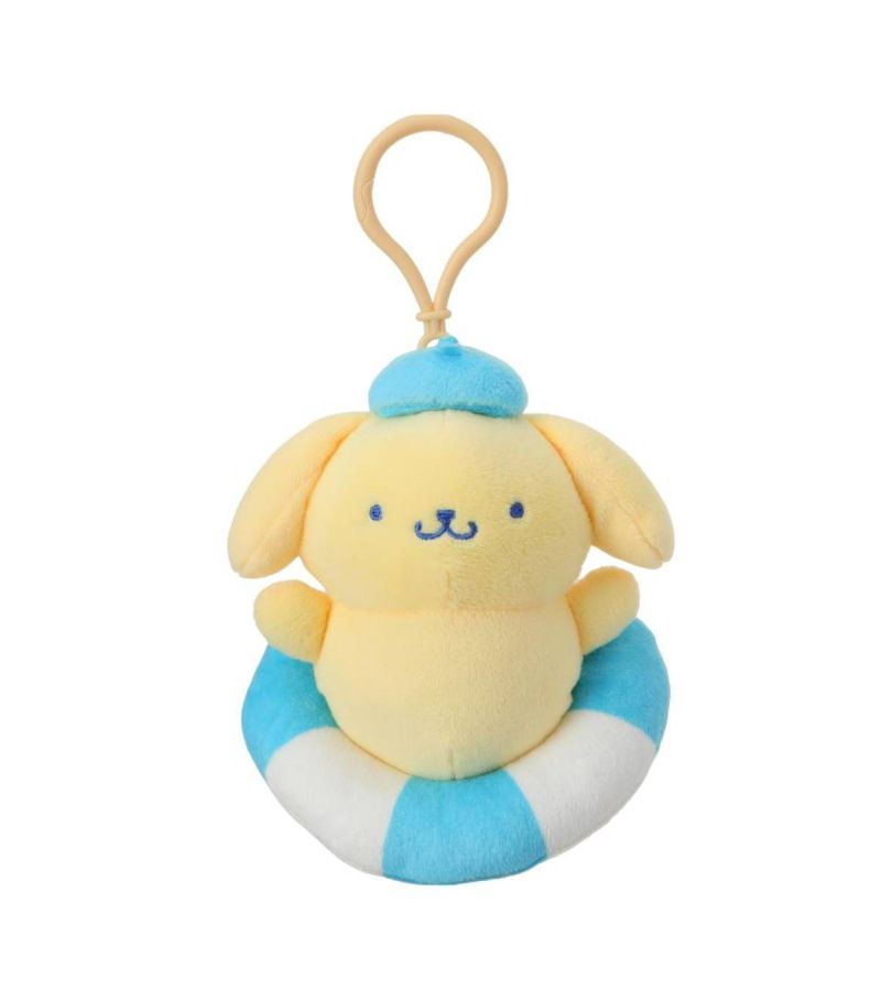Sanrio Hello Kitty & Friends Pompompurin Jump into Summer 5 Inch Plush Pendant