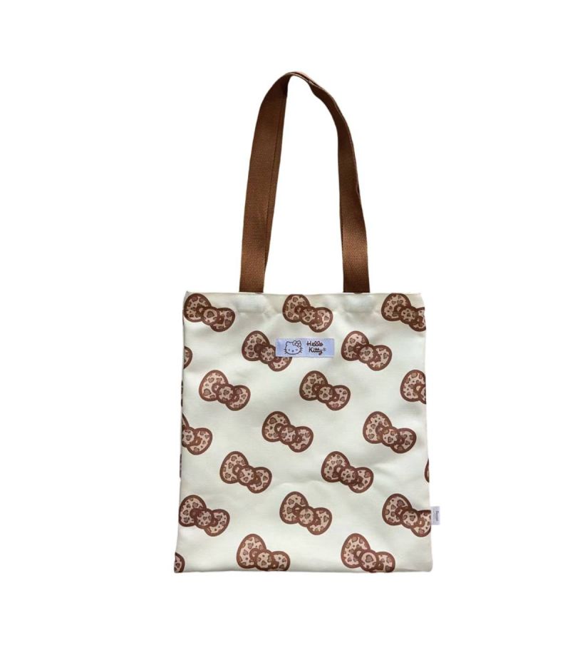 Sanrio Hello Kitty & Friends Brown Leopard Print Tote Bag 