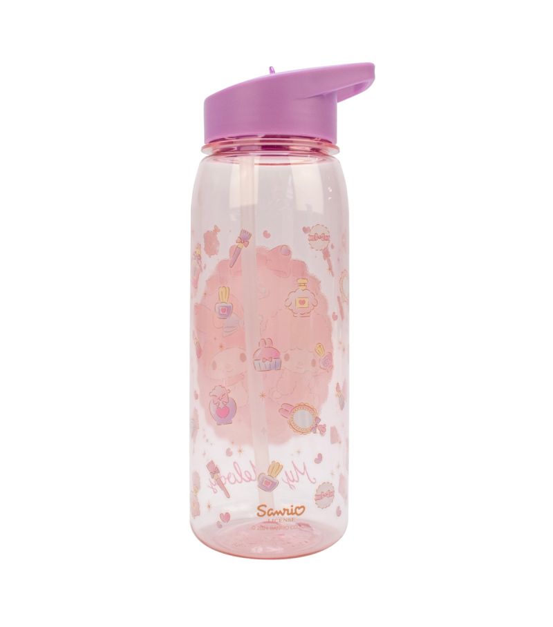My Melody Flip-Top Straw Water Bottle