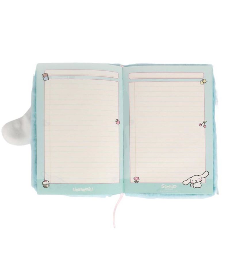 Sanrio Hello Kitty & Friends Sanrio Cinnamoroll  80 Pages A5 3D Plush Notebook