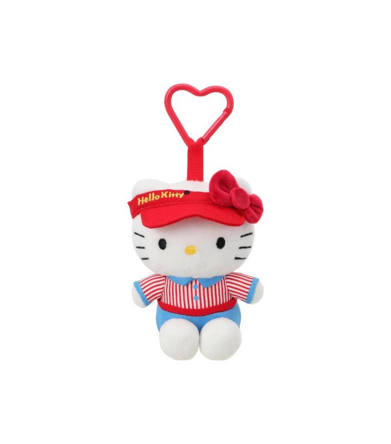 Sanrio Hello Kitty & Friends Retro Diner 4 Inch Waiter Costume Pendant