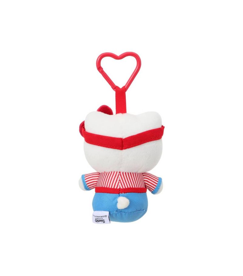 Sanrio Hello Kitty & Friends Retro Diner 4 Inch Waiter Costume Pendant