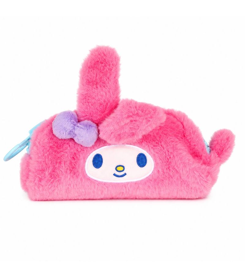 Sanrio Hello Kitty & Friends My Melody Big Zipper Plush Pencil Case