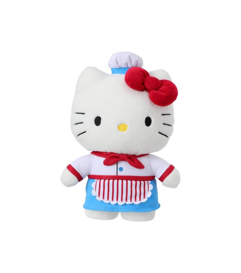 Sanrio Hello Kitty & Friends Retro Diner 10 Inch Waitress Plush Soft Toy