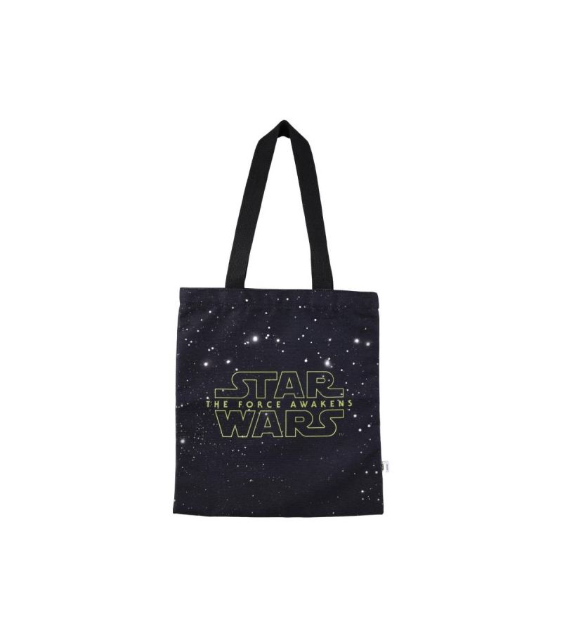 Star Wars The Force Awakens Black Tote Bag