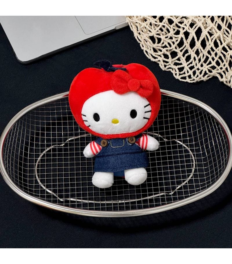 Sanrio Hello Kitty & Friends Hello Kitty Classic Collection Denim Plush Pendant
