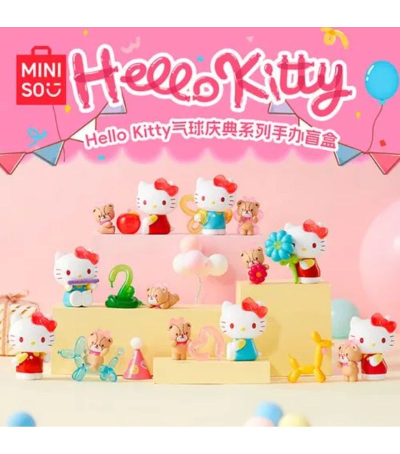 Sanrio Hello Kitty & Friends Balloon Celebration Collection Figure Surprise Blind Box