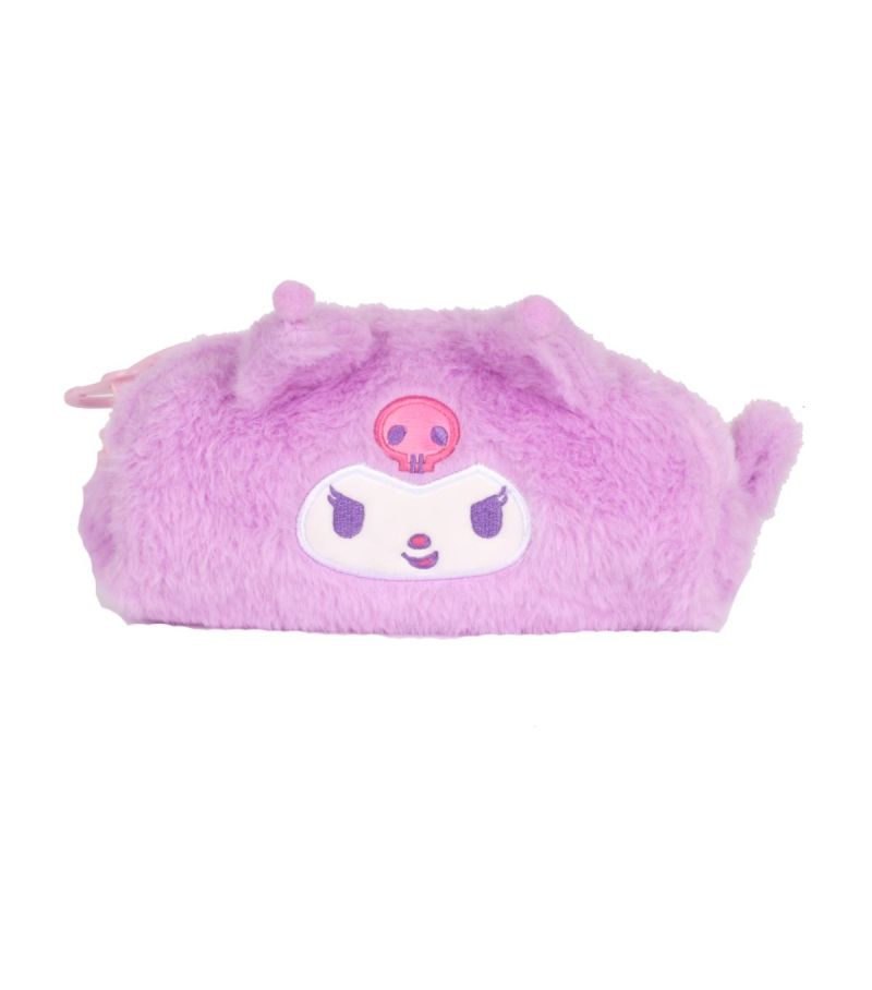 Sanrio Hello Kitty & Fiends Kuromi Big Zipper Plush Stationery Case
