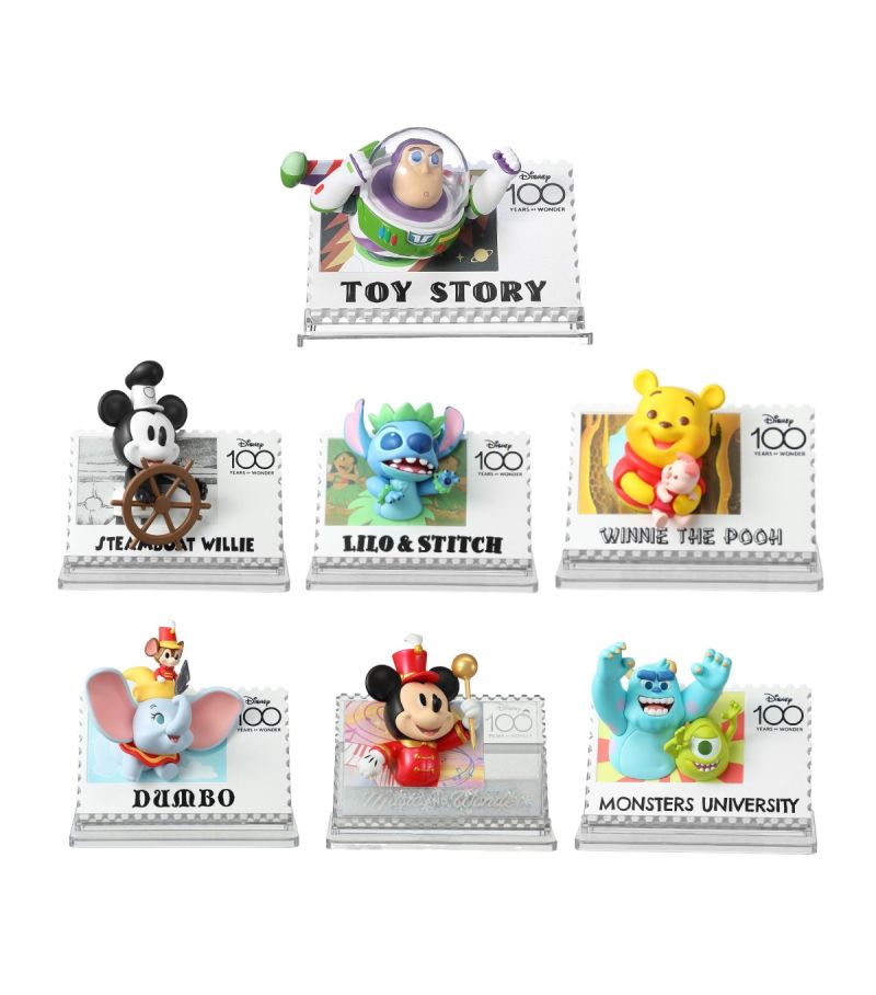 Disney Retro Stamp Collection Surprise Box Figure
