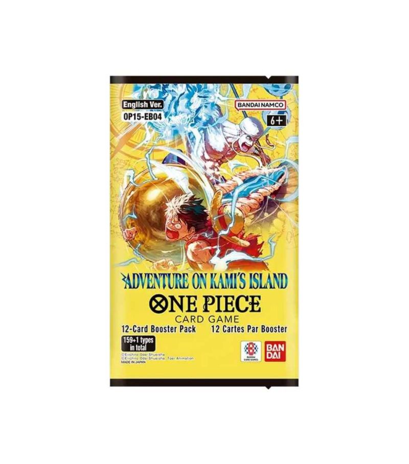 Bandai Namco One Piece Trading Card Adventures Of Kami's Island OP-15 EB-04 Booster Pack