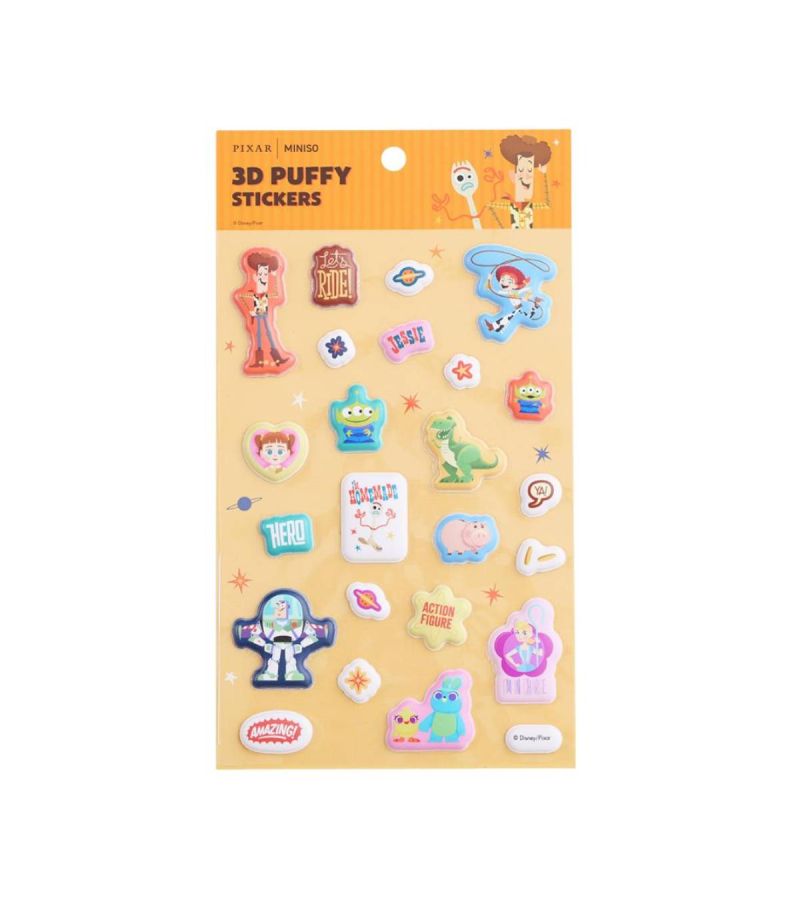 Disney Pixar Toy Story 5 Puffy Sticker Set