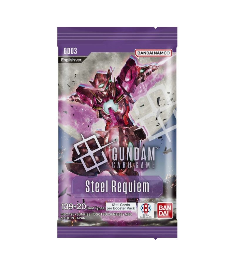 Bandai Namco Trading Card Game Gundam GD03 Booster Pack