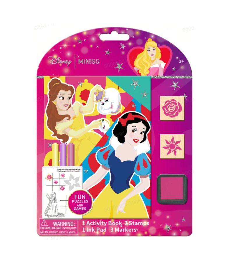 Disney Princess Collection Stamp Drawing Set