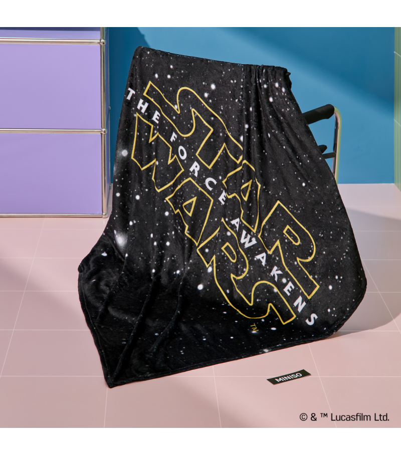 Star Wars The Force Awakens Large Printed Throw Blanket