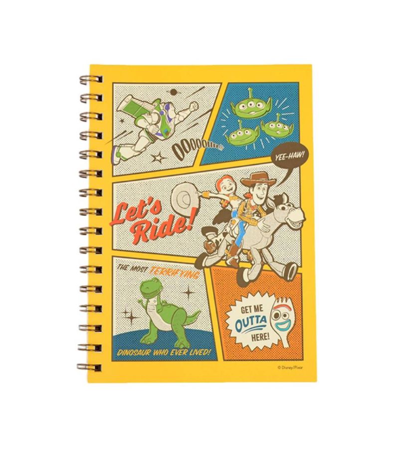 Disney Pixar Toy Story 5 Wire Bound A5 72 Page Notebook & Sticker