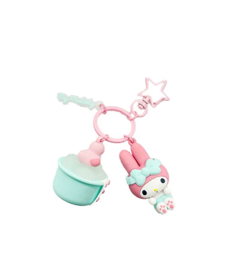 Sanrio My Melody Bath Series Light-up Keychain