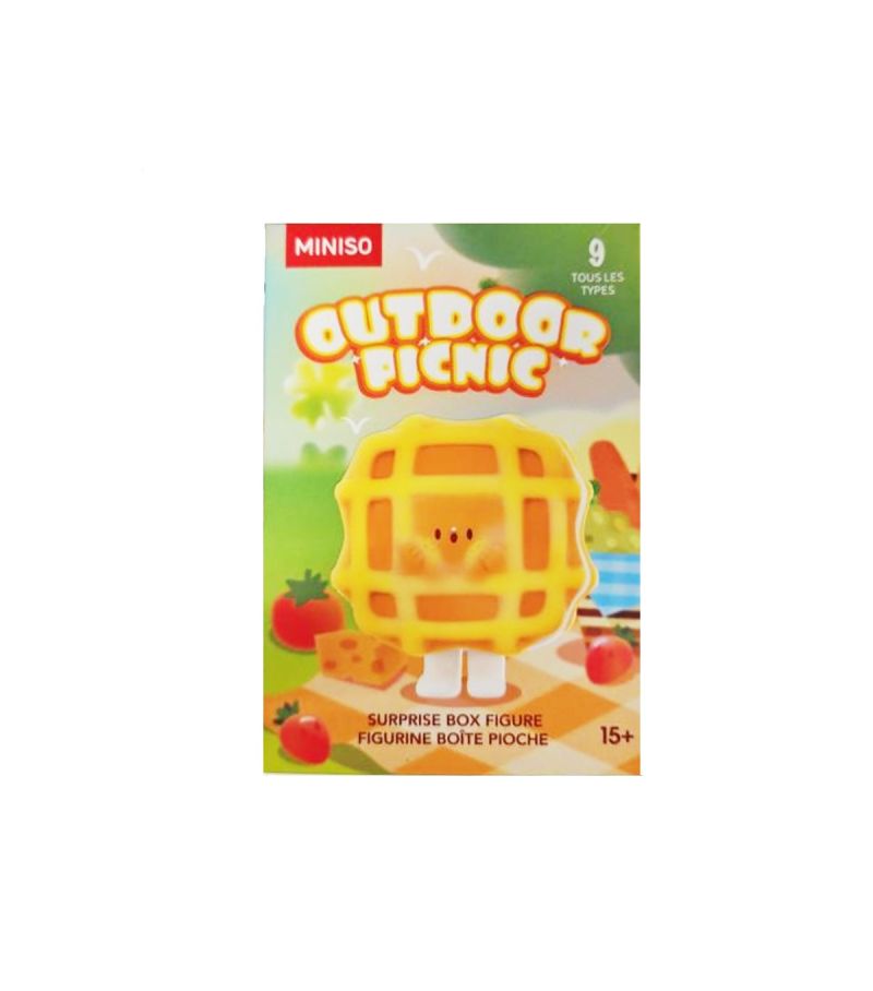 MINISO Pinch My Face Outdoor Picnic Surprise Blind Box Figure