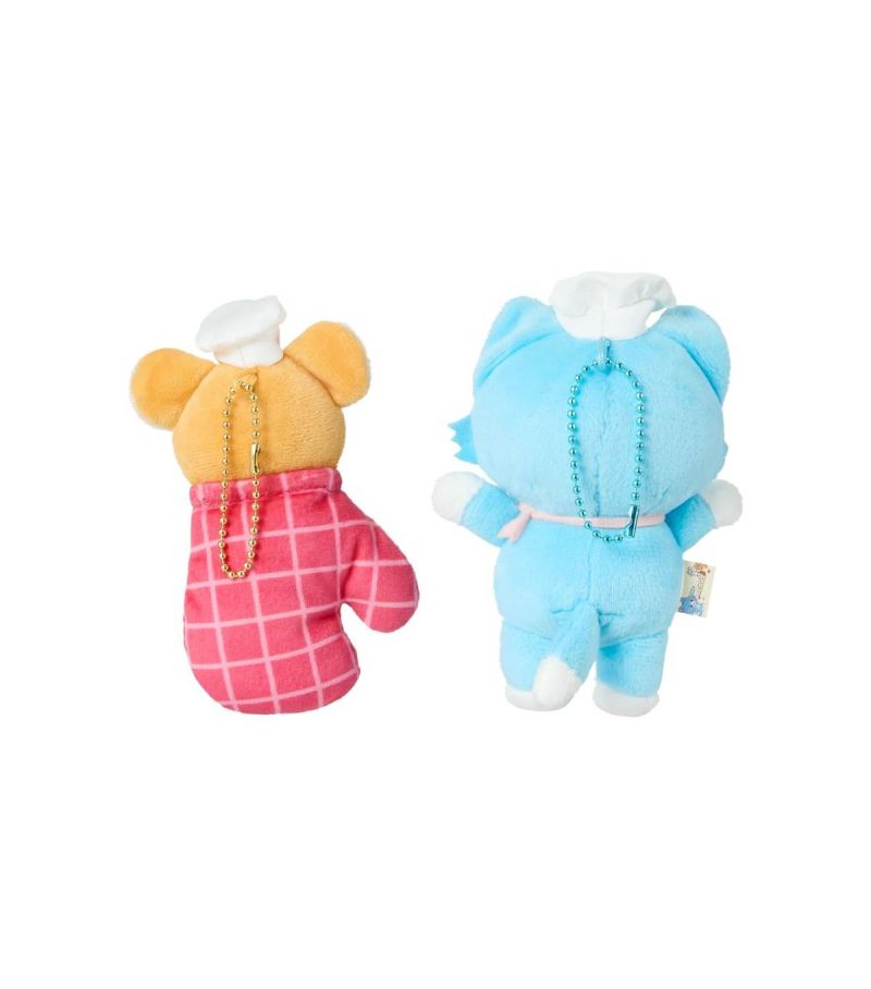 Tom & Jerry Gokko Series Cook Couple Plush Pendant