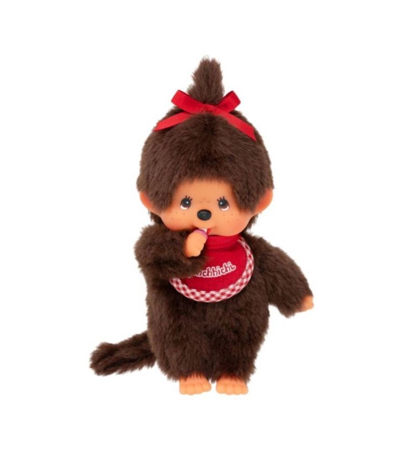Bandai Monchhichi Beanie Boy & Girl 14cm Plush Soft Toy (Assorted Characters)