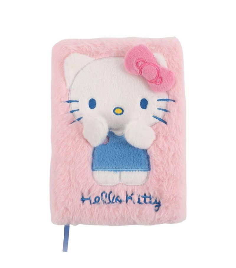 Sanrio Hello kitty & Friends  A5 3D Plush Notebook (80 Sheets)