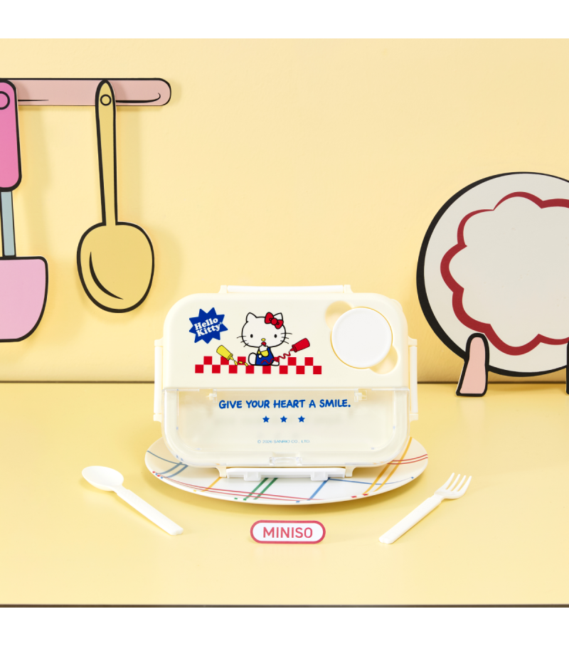Sanrio Hello Kitty & Friends Retro Diner Lunch Box 1300ml