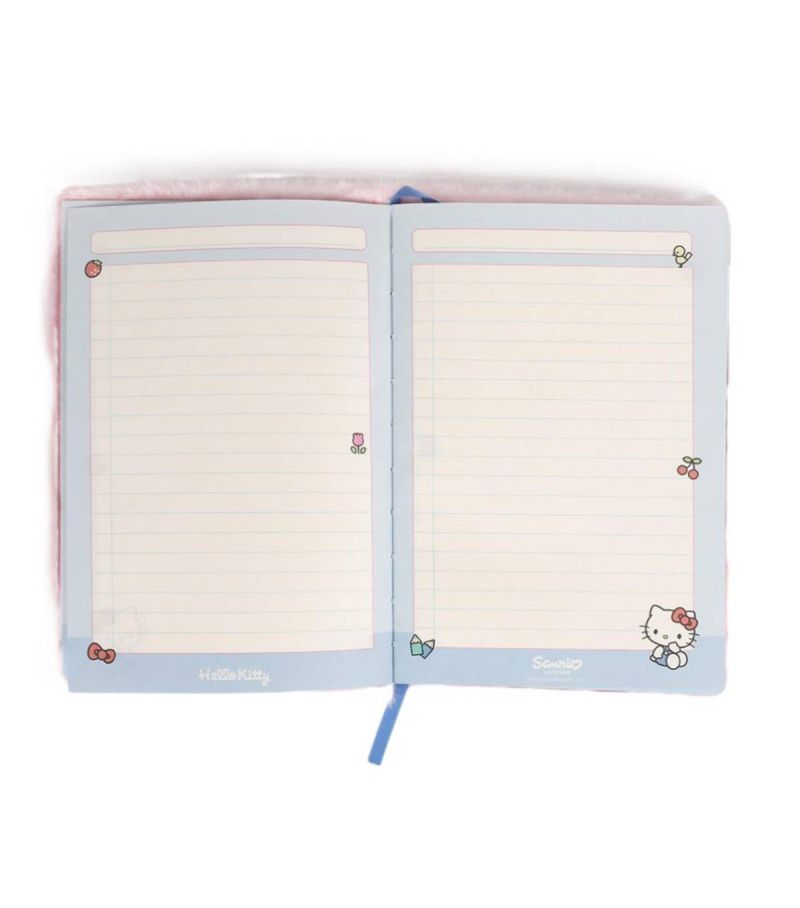 Sanrio Hello kitty & Friends  A5 3D Plush Notebook (80 Sheets)