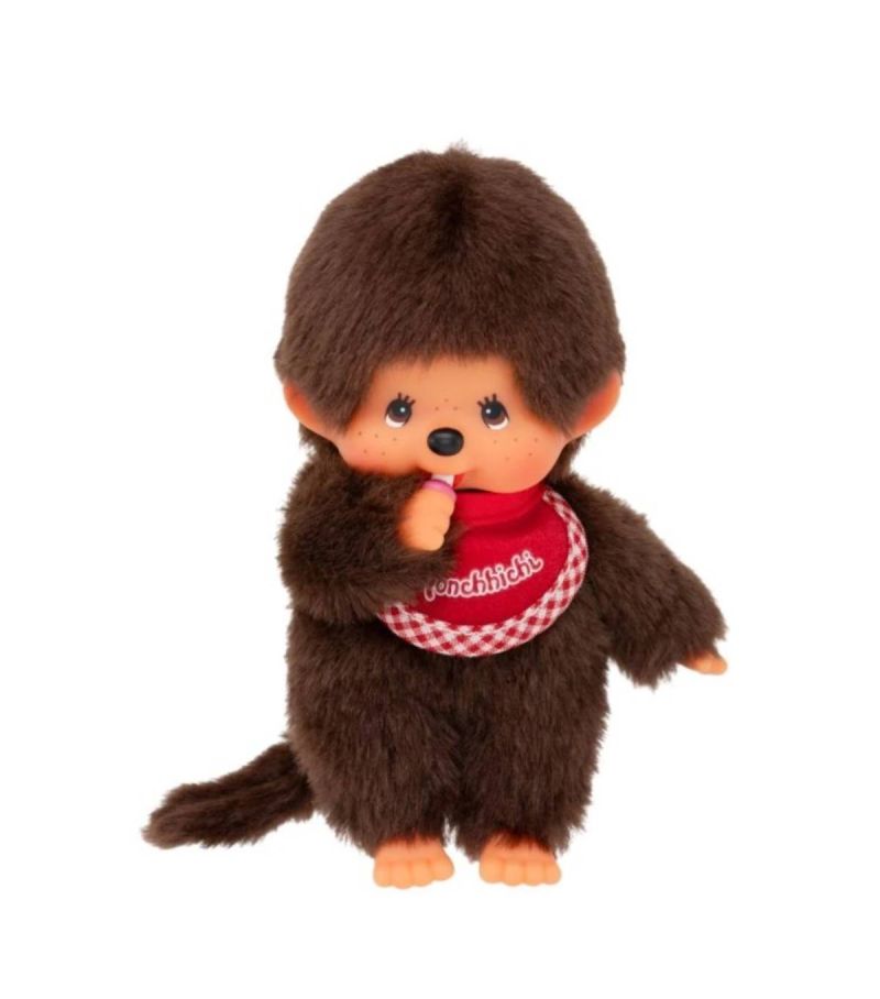 Bandai Monchhichi Beanie Boy & Girl 14cm Plush Soft Toy (Assorted Characters)