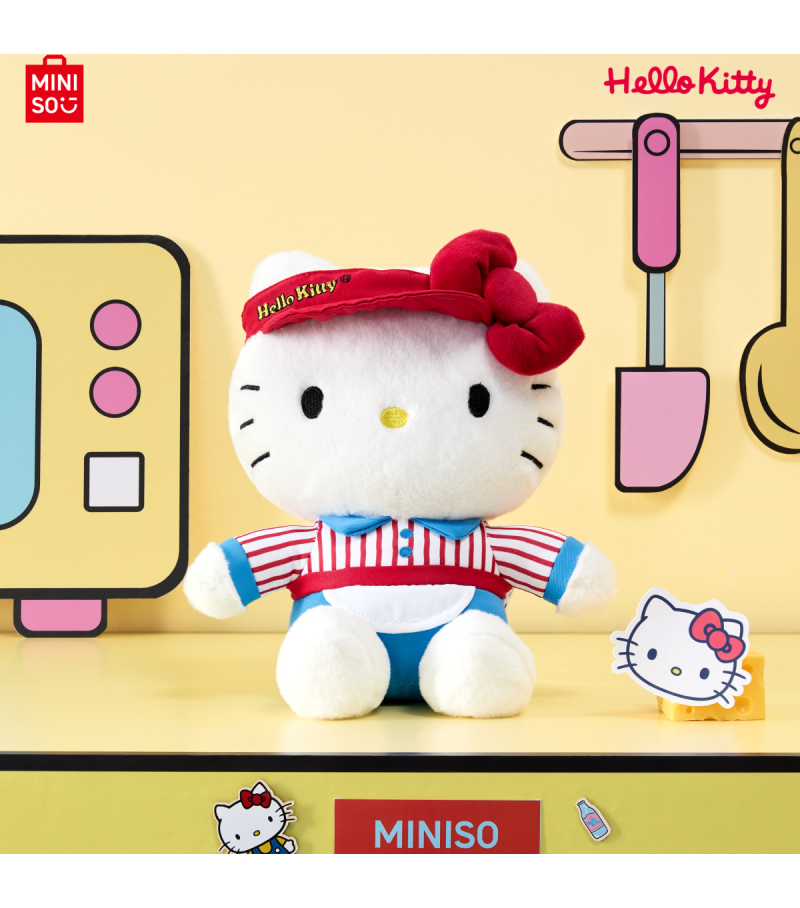 Sanrio Hello Kitty & Friends Retro Diner 12 Inch Cook Plush Soft Toy