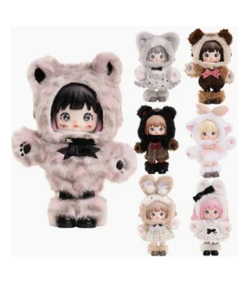 Top Toy X Sure Fun Nommi Forest Kingdom 5 Joint Articulated Series Vinyl Plush Blind Box