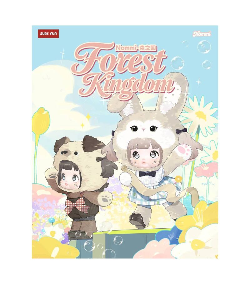 Top Toy X Sure Fun Nommi Forest Kingdom 5 Joint Articulated Series Vinyl Plush Blind Box