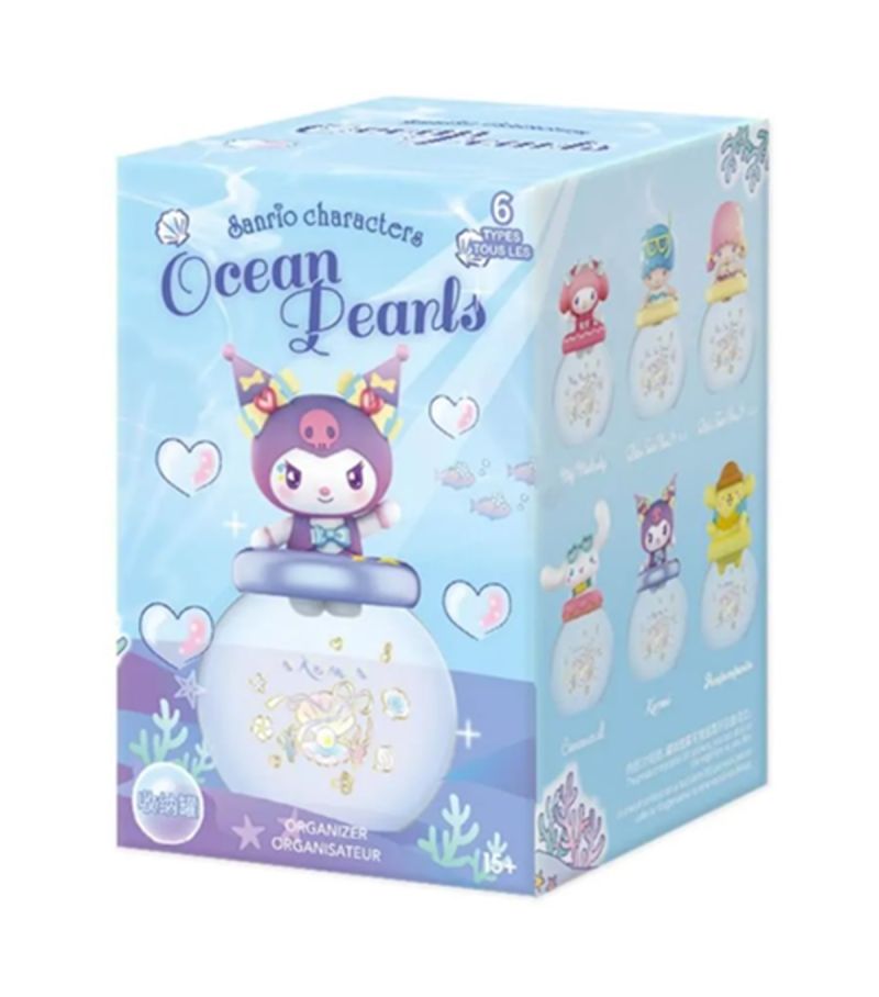 Sanrio Characters Ocean Pearls Storage Jar Organiser Blind Box