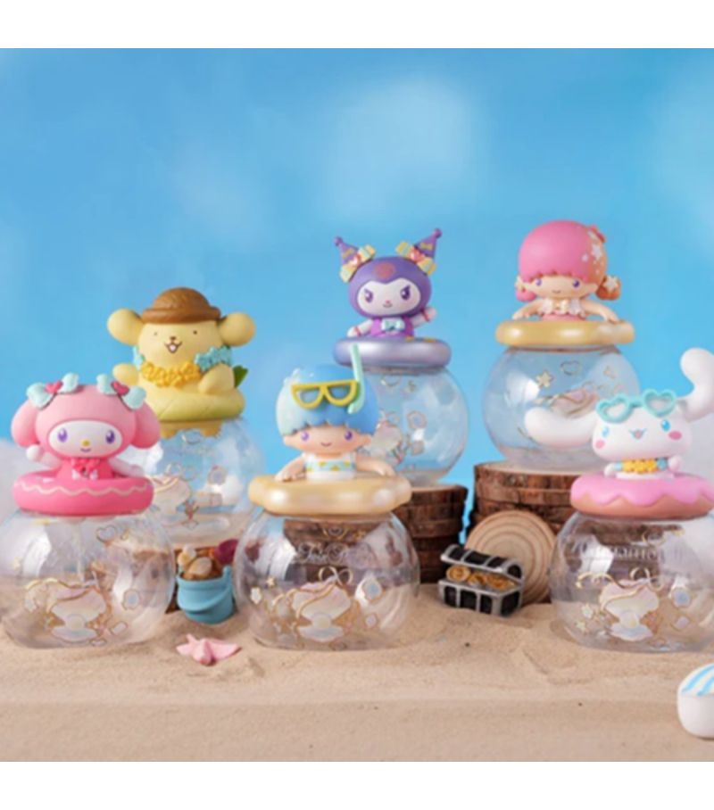 Sanrio Hello Kitty & Friends Ocean Pearls Storage Jar Organiser Blind Box