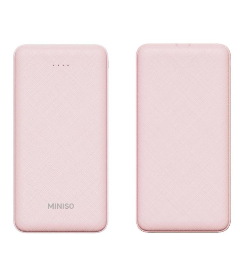 MINISO 10000mAh Pink Model C106 Power Bank