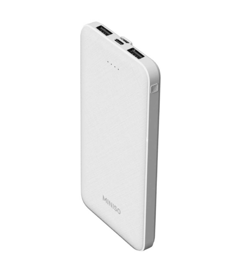 MINISO 10000mAh White Model C106 Power Bank 