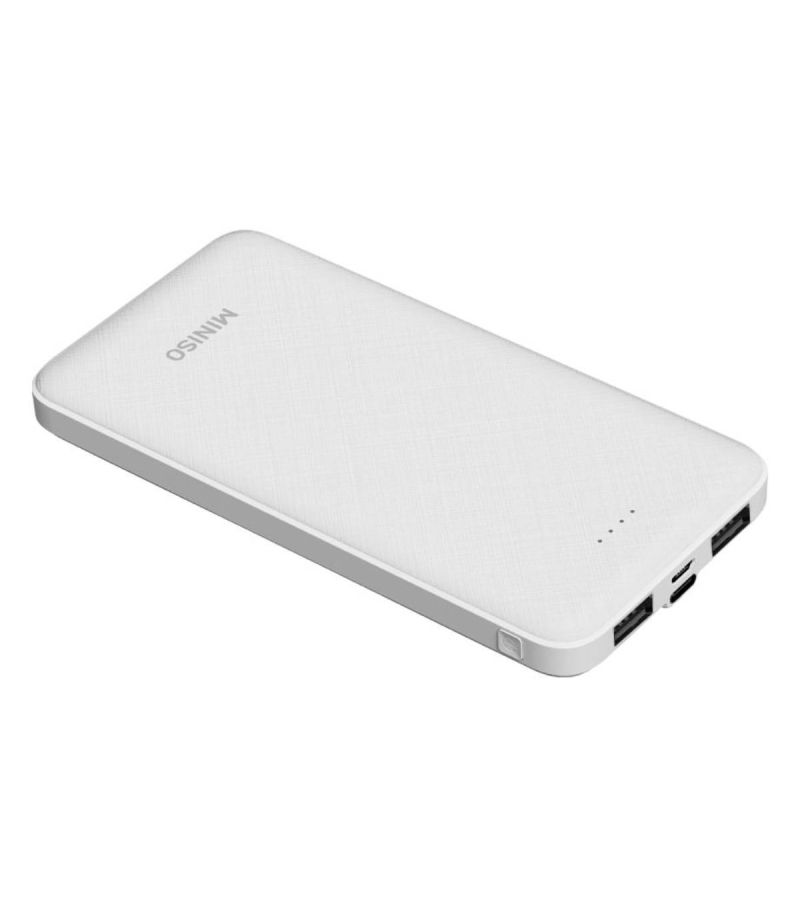 MINISO 10000mAh White Model C106 Power Bank 