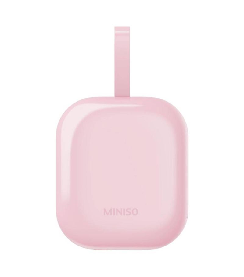 MINSIO Mini Berry 10000mAh Power Bank Pink with Cable Model: X-001